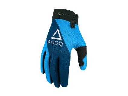 AMOQ Rukavice Airline Mesh tmavomodrá-nebeská modrá