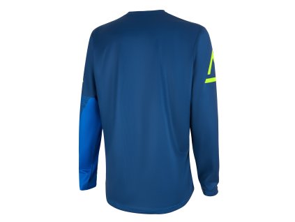 AMOQ Motokrosový dres Ascent Strive V2 modrá-tmavomodrá