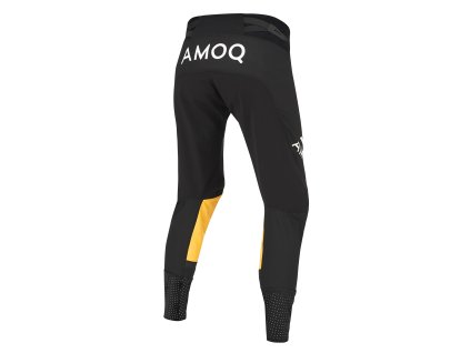 AMOQ Motokrosové nohavice Momentum V2 čierna/biela