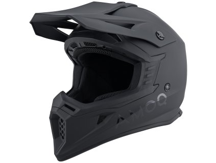 AMOQ Motokrosová prilba Meteor V2 Blackout