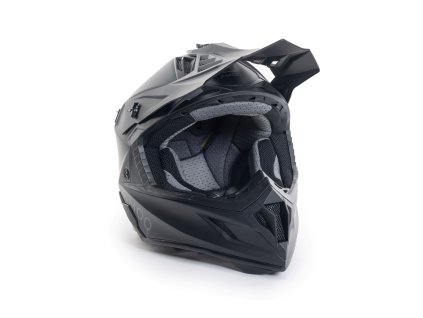 AMOQ Motokrosová prilba Friction MIPS čierna