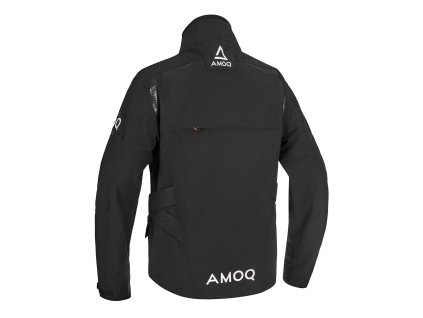 AMOQ Bunda Trophy V2 Enduro čierna/oranžová