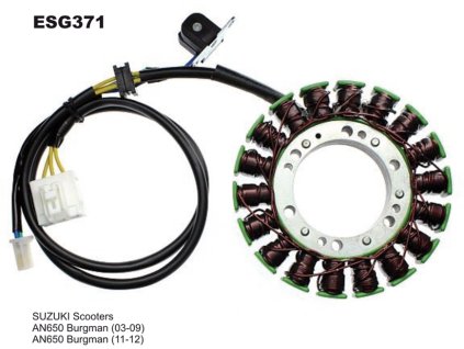 electrosport uzwojenie alternatora stator suzuki