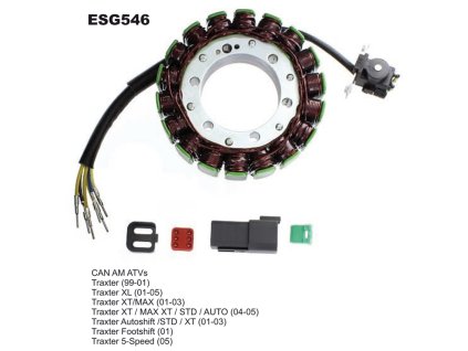electrosport uzwojenie alternatora stator cam am