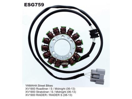 electrosport uzwojenie alternatora stator yamaha