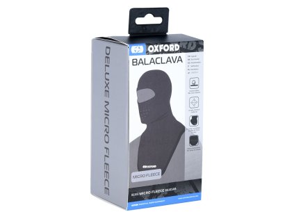 oxford 19 02 deluxe balaclava micro fleece blk