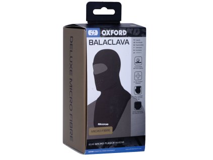 oxford 19 02 deluxe balaclava micro fibre blk