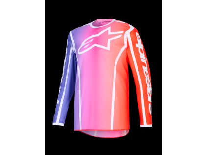 ALPINESTARS Motokrosový dres Fluid Apex 2026 – viacfarebná – veľkosť XL