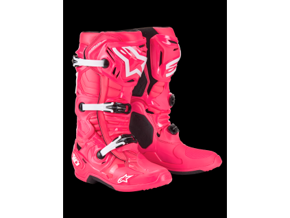 ALPINESTARS Motokrosové čižmy Tech 10 – Diva ružová/biela