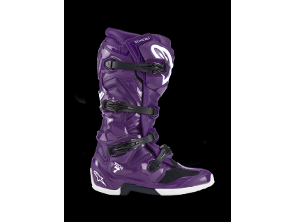 ALPINESTARS Motokrosové čižmy Tech 7 – fialová