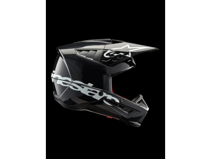 ALPINESTARS Motokrosová prilba S-M5 Corp ECE 22.06 – tmavá sivá lesklá