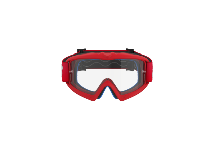ALPINESTARS Detské motokrosové okuliare Vision Youth Blaze – červená, číre sklo – ONE SIZE