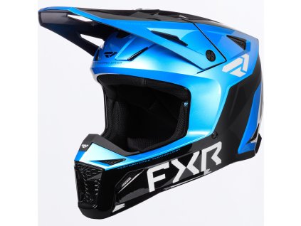 FXR motokrosová prilba Apex MX 2027 – modrá