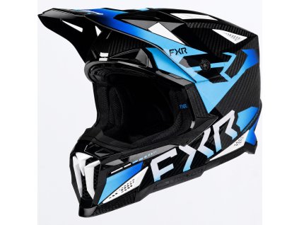 FXR motokrosová prilba Helium Alpha Carbon MX MIPS 2027 – Aurora
