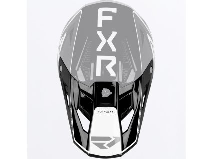 FXR náhradný šilt Apex MX 2027 – čierna – ONE SIZE