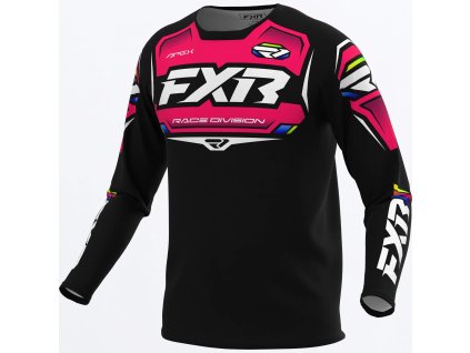 FXR detský motokrosový dres Apex 2027 – Razzmatazz