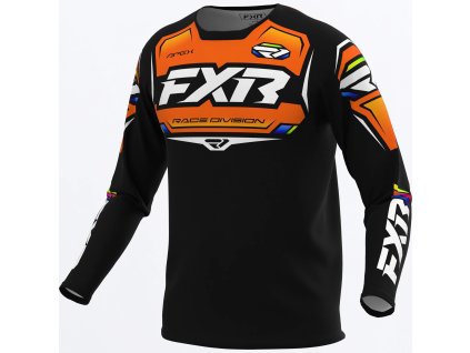 FXR motokrosový dres Apex 2027 – oranžová