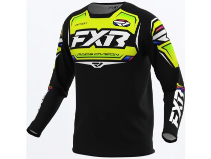 FXR motokrosový dres Apex 2027 – HiVis