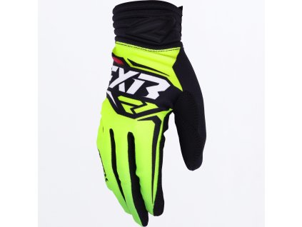 FXR motokrosové rukavice Apex 2027 – HiVis