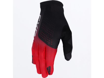 FXR motokrosové rukavice Pro-Fit Air 2027 – červená / čierna