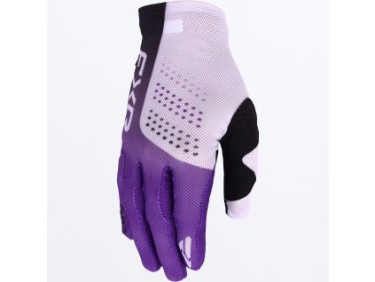 FXR motokrosové rukavice Pro-Fit Air 2027 – fialová / biela