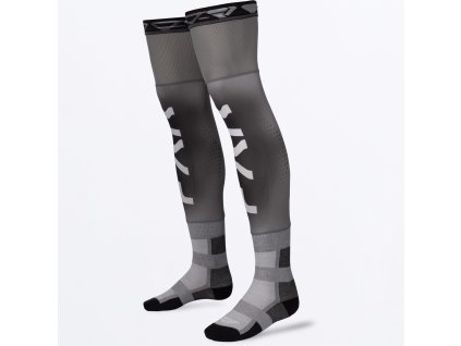 FXR moto ponožky Riding Sock Air 2027 – Char / sivá