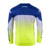 KENNY Dres CROSS/Enduro model Track Focus Navy modrý/sivý/žltý – zadný pohľad