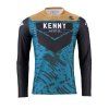 KENNY Dres CROSS/Enduro model Performance Stone modrý/sivý/čierny