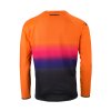 KENNY Dres CROSS/Enduro model Titanium Premium oranžový/čierny/modrý – zadný pohľad