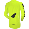 UFO Dres Slim Radial CROSS žltý fluo – zadný pohľad