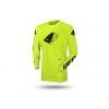UFO Dres Slim Radial CROSS žltý fluo
