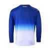 KENNY Dres CROSS/Enduro model Titanium Premium Navy modrý/biely/žltý fluo – zadný pohľad