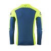 KENNY Dres CROSS/Enduro model Performance Solid modrý/žltý fluo – zadný pohľad