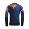 KENNY Dres CROSS/Enduro model Performance Brush modrý/žltý/červený – zadný pohľad