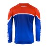 KENNY Dres CROSS/Enduro model Track Patriot 24 červený/modrý/biely – zadný pohľad