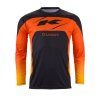 KENNY Dres CROSS/Enduro model Track detský Neon Grey/Orange čierny/sivý/oranžový