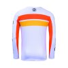 KENNY Dres CROSS/Enduro Force Beach Dust Orange – oranžový/biely – zadný pohľad