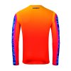 KENNY Detský dres CROSS/Enduro Performance Socal – oranžový/modrý – zadný pohľad