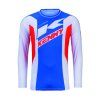 KENNY Detský dres CROSS/Enduro Track Zoom Patriot – modrý/červený/biely