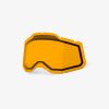 100% Dvojité ventilované sklo Racecraft 2 / Accuri 2 / Strata 2 – bez pinov – oranžové (Persimmon)