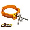 FM-PARTS Chránič príruby výfuku KTM/Husqvarna '17-'24 oranžový