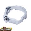 FM-PARTS Chránič príruby výfuku KTM/Husqvarna '17-'22 strieborný