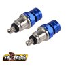 FM-PARTS Odvzdušňováky predných tlmičov KTM / Husqvarna WP – modré