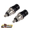 FM-PARTS Odvzdušňováky predných tlmičov KTM / Husqvarna WP – čierne