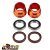 FM-PARTS Sada ložísk a gufier a Rozperiek zadného kolesa KTM / Husqvarna / Gas Gas '03-'23 oranžová