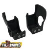 FM-PARTS Kryt Spodnej časti predných tlmičov (s montážnou Sadou) Beta RR / X-Trainer – čierny