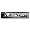 BLACKBIRD Pena na hrazdu riadidiel 245 mm s logom BLACKBIRD (Farba Oranžová)