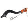 ACCEL Zadný brzdový pedál KTM SX/EXC/SXF/EXCF '07-'16 oranžový