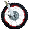 BLACKBIRD Polepy ráfikov Racing 2020 (18 ks) (Farba Modrá fluo)