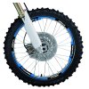 BLACKBIRD Polepy ráfikov Racing 2020 (18 ks) (Farba Modrá fluo)